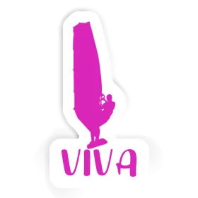 Windsurfer Sticker Viva Image