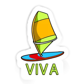 Windsurf Board Sticker Viva Image