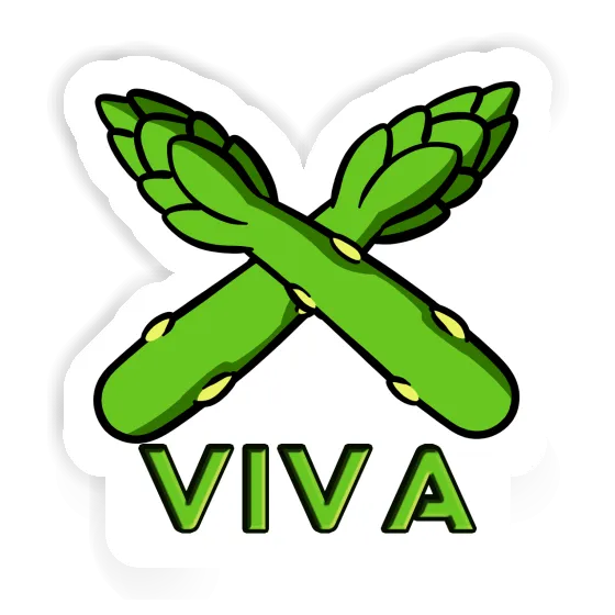 Sticker Asparagus Viva Notebook Image