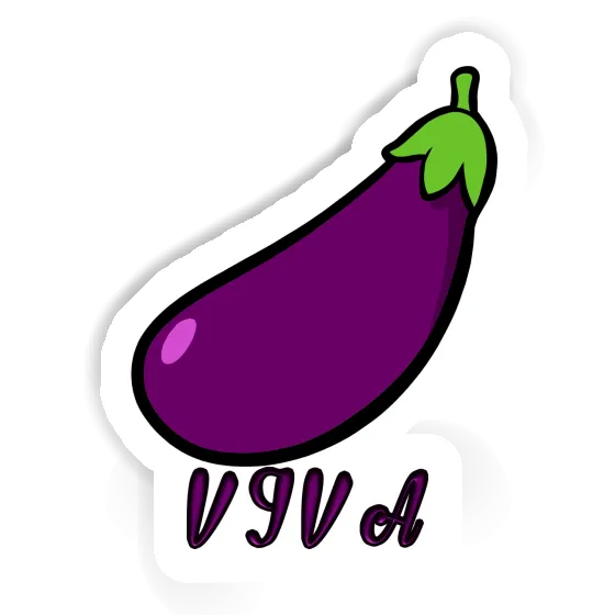 Eggplant Sticker Viva Gift package Image