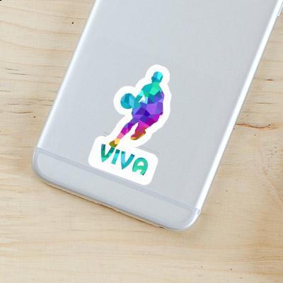 Viva Sticker Basketball Player Image