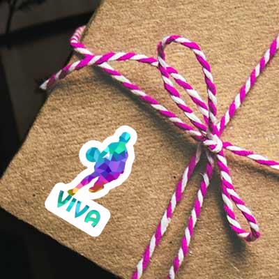 Viva Sticker Basketball Player Notebook Image