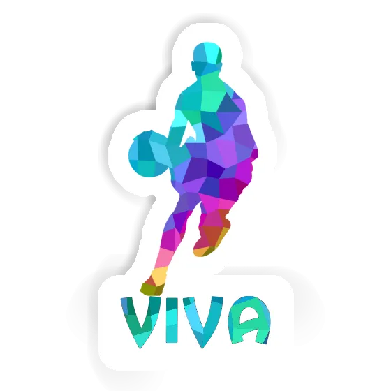 Viva Sticker Basketball Player Gift package Image