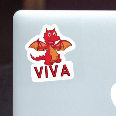 Sticker Baby Dragon Viva Notebook Image