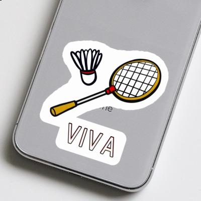 Viva Sticker Badminton Racket Image