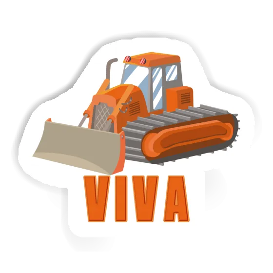 Sticker Viva Excavator Laptop Image