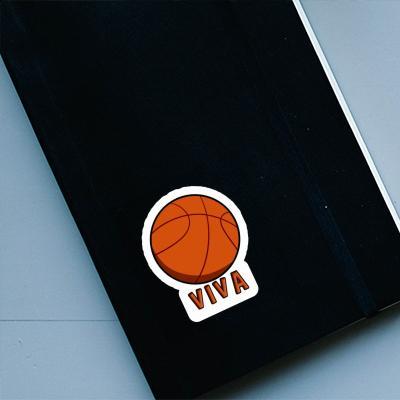 Sticker Basketball Viva Laptop Image