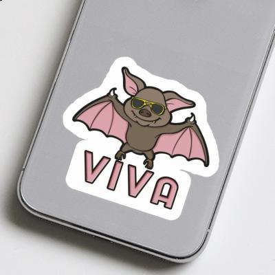 Sticker Viva Bat Laptop Image