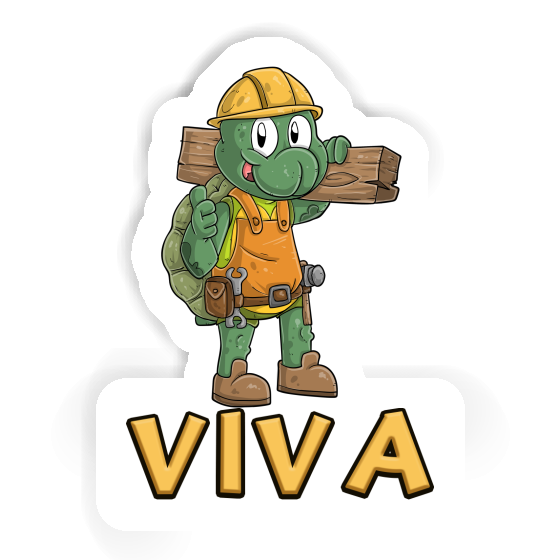 Sticker Construction worker Viva Image