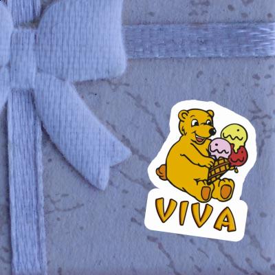 Sticker Ice Cream Bear Viva Gift package Image