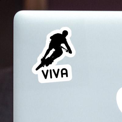 Sticker Biker Viva Notebook Image