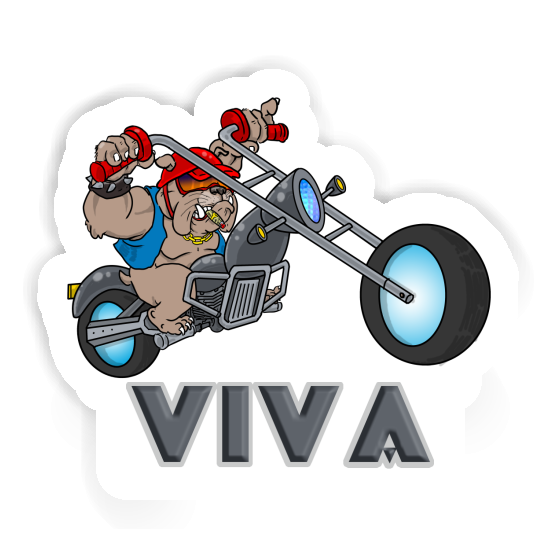 Viva Sticker Biker Image