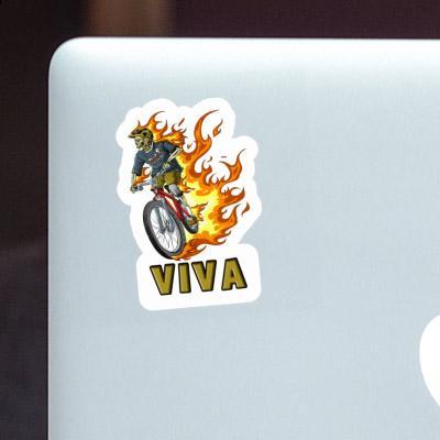 Viva Sticker Freeride Biker Notebook Image