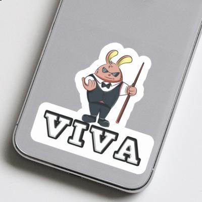 Sticker Viva Hase Image