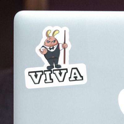 Sticker Viva Billiard Player Gift package Image