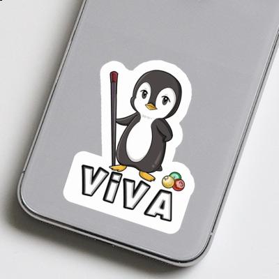 Billiards Player Sticker Viva Gift package Image