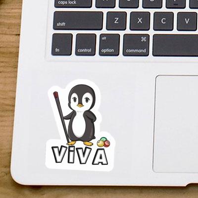 Billiards Player Sticker Viva Gift package Image