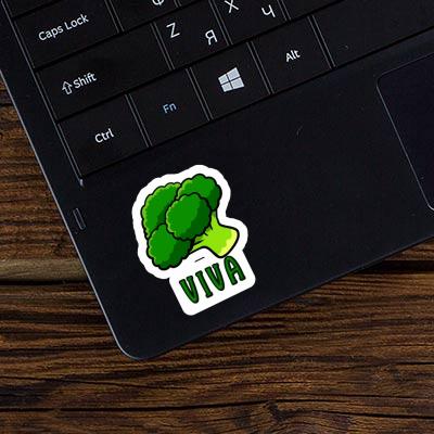 Sticker Viva Broccoli Notebook Image