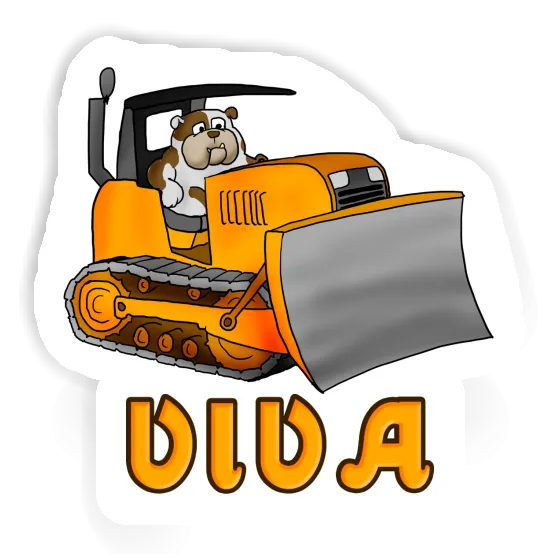 Sticker Bulldozer Viva Gift package Image