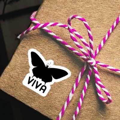 Viva Sticker Schmetterling Notebook Image