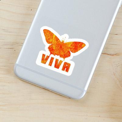 Sticker Butterfly Viva Image