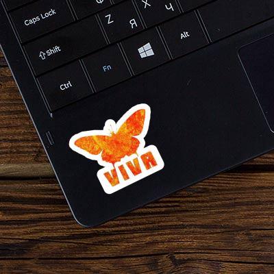 Sticker Butterfly Viva Notebook Image