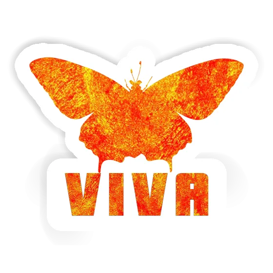 Sticker Butterfly Viva Gift package Image