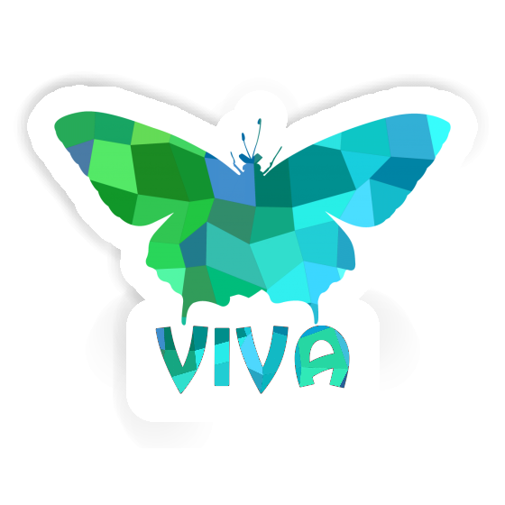 Butterfly Sticker Viva Laptop Image