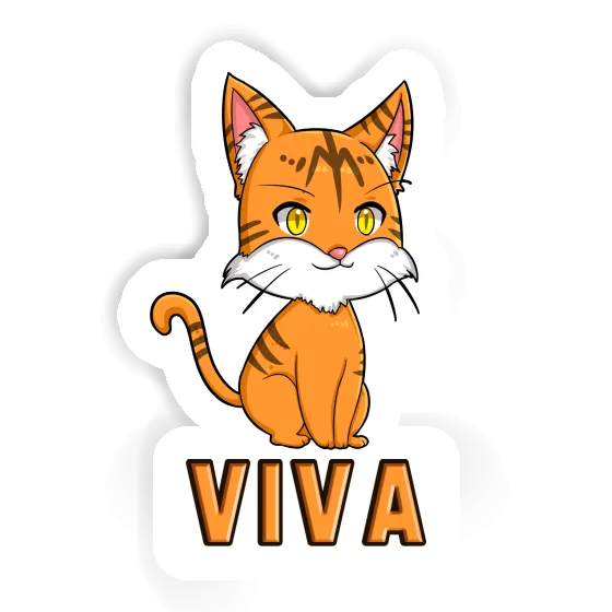 Viva Sticker Cat Notebook Image