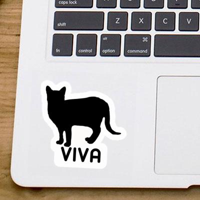 Cat Sticker Viva Image