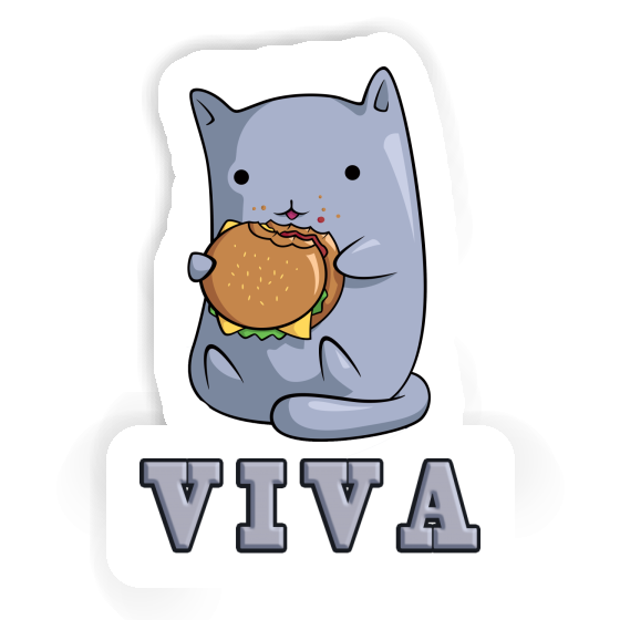 Sticker Hamburger Viva Laptop Image