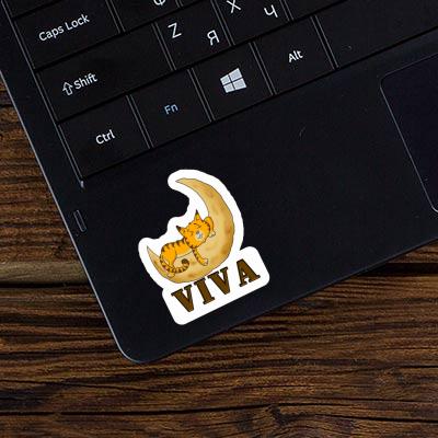 Cat Sticker Viva Image