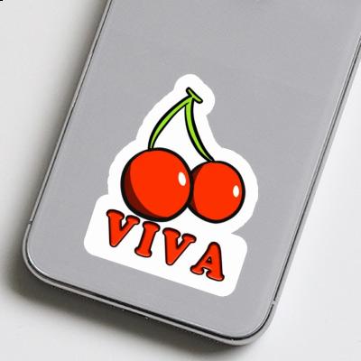 Autocollant Cerise Viva Laptop Image