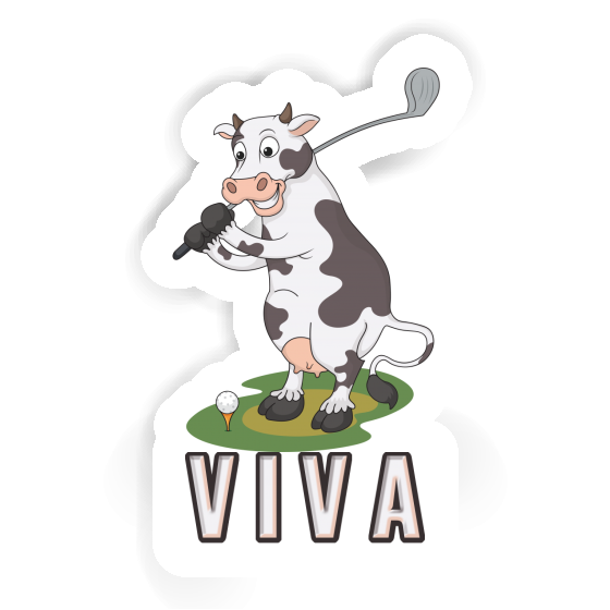 Cow Sticker Viva Laptop Image