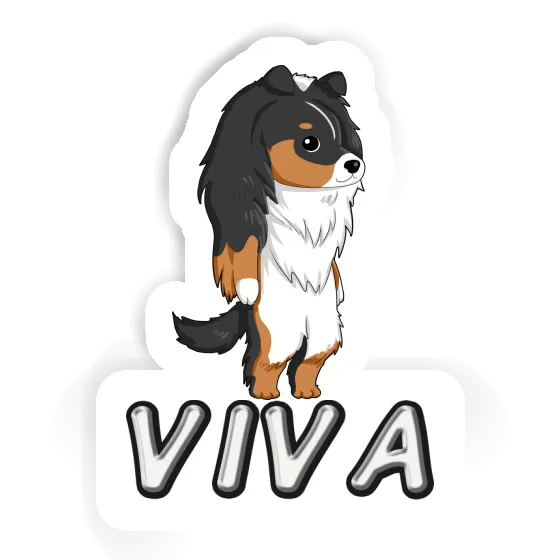 Sheltie Autocollant Viva Gift package Image