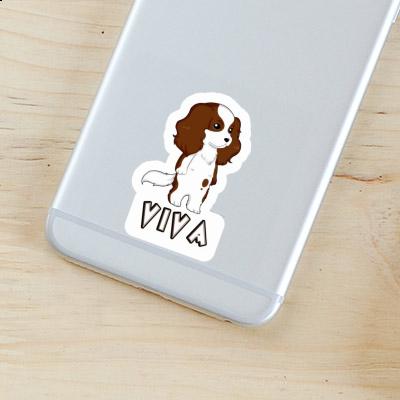 Cavalier King Charles Spaniel Sticker Viva Laptop Image