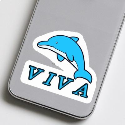 Sticker Viva Delphin Image