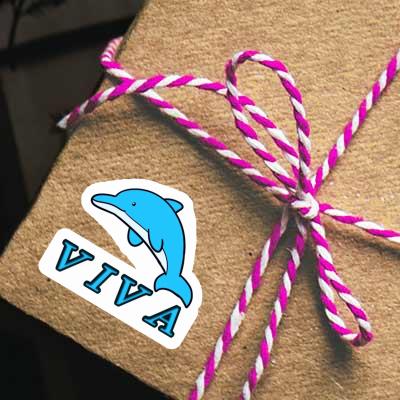 Sticker Viva Dolphin Image