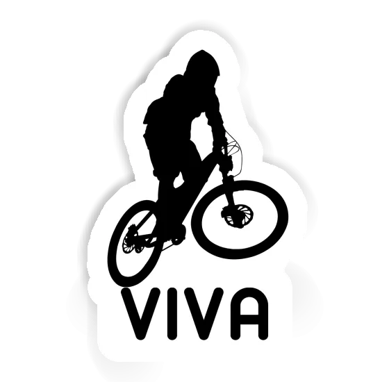 Sticker Viva Downhiller Image