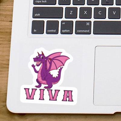 Sticker Viva Mother Dragon Gift package Image