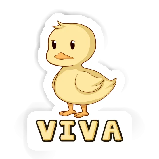 Duck Sticker Viva Notebook Image