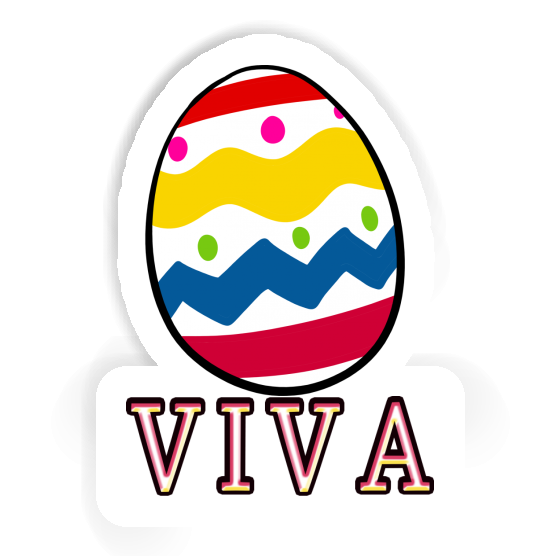 Viva Sticker Easter Egg Notebook Image