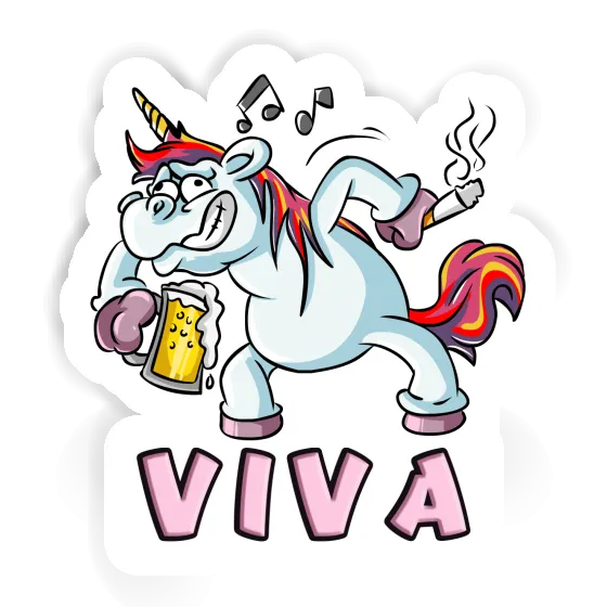 Sticker Unicorn Viva Gift package Image