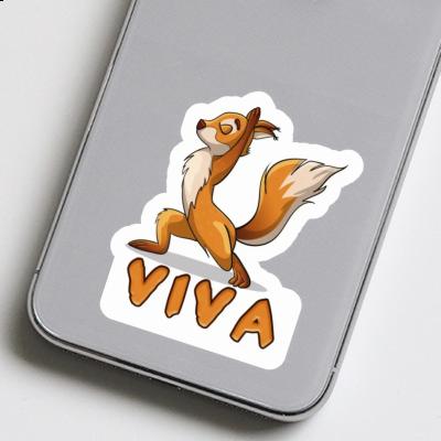 Yoga Squirrel Sticker Viva Gift package Image