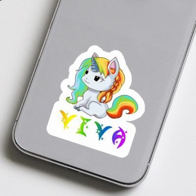 Unicorn Sticker Viva Laptop Image