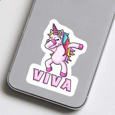 Dabbing Unicorn Sticker Viva Gift package Image