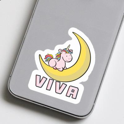 Unicorn Sticker Viva Notebook Image