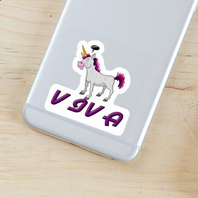 Viva Sticker Unicorn Laptop Image