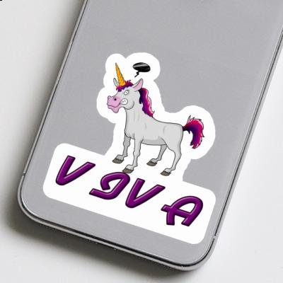 Viva Autocollant Licorne Laptop Image