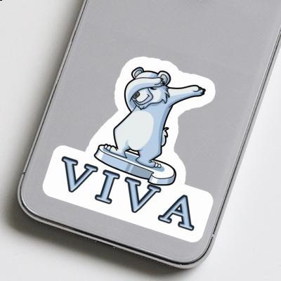 Polar Bear Sticker Viva Image